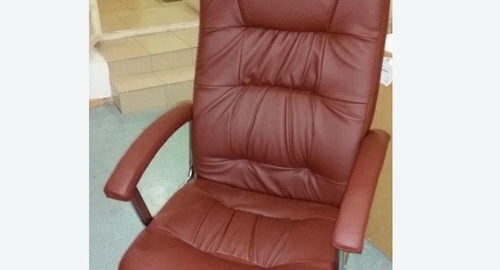 Обтяжка офисного кресла. Южно-Сахалинск