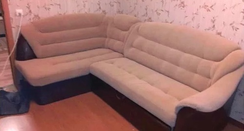 Перетяжка углового дивана. Южно-Сахалинск